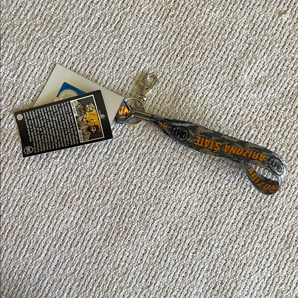 Arizona State Lanyard with Clip